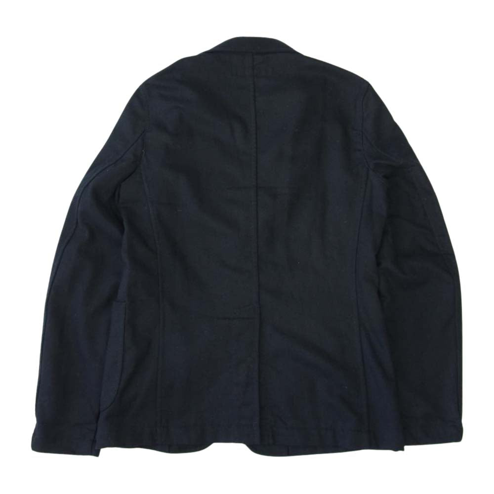 COMME des GARCONS コムデギャルソン SHIRT フランス製 W22157 3B ステッチ テーラードジャケット ネイビー系 S【美品】【中古】