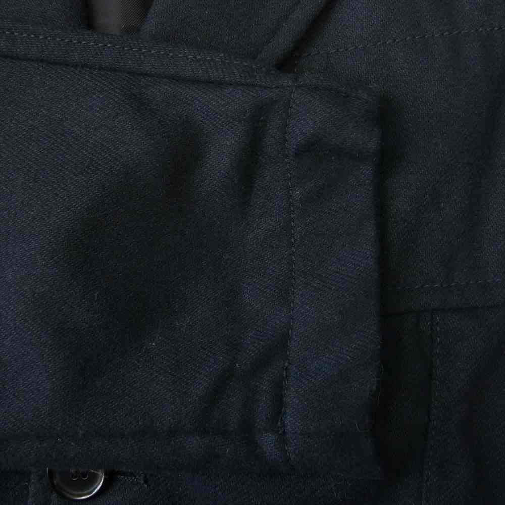 COMME des GARCONS コムデギャルソン SHIRT フランス製 W22157 3B ステッチ テーラードジャケット ネイビー系 S【美品】【中古】