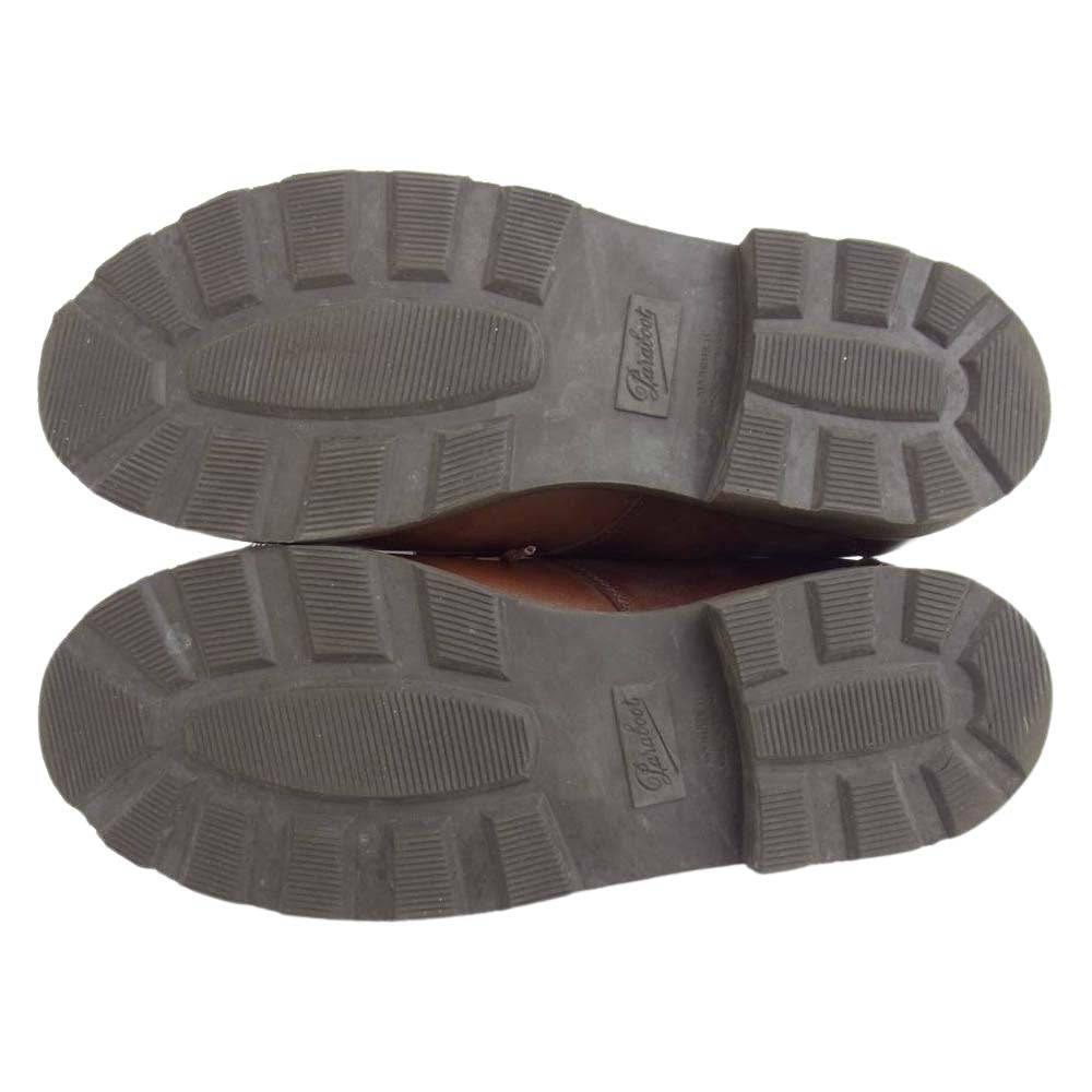 Paraboot パラブーツ 702802 CASTEL Lis Marron プレーントゥ ブラウン系 8【中古】