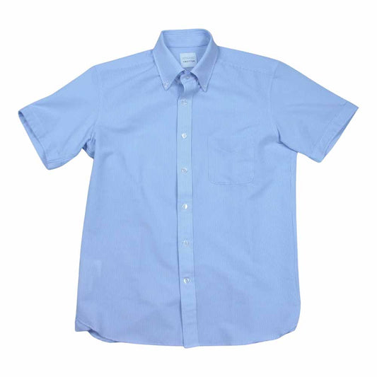MACKINTOSH PHILOSOPHY マッキントッシュフィロソフィー TROTTER シアサッカー ボタン シャツ ライトブルー系 38【中古】