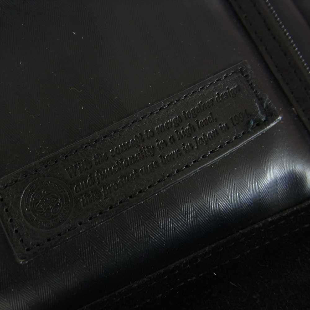 MASTERPIECE マスターピース 01389-AC デンシティ ヘリンボーンコーティング Density Herrinbone Coating 3WAY リュック ブラック系【中古】