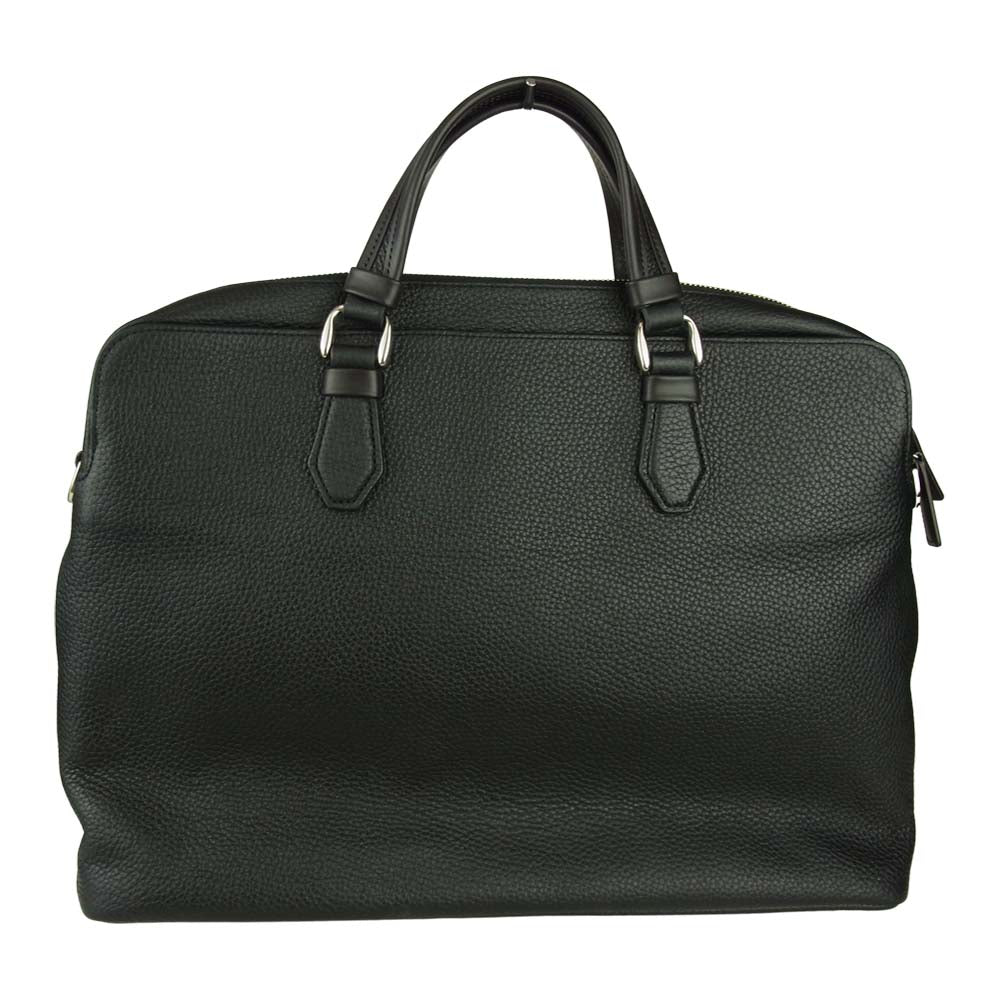 ファイブウッズ 2way ブリーフ ショルダー ビジネス トートバッグ ブラック系【中古】