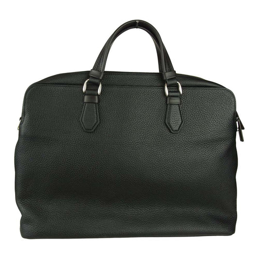 ファイブウッズ 2way ブリーフ ショルダー ビジネス トートバッグ ブラック系【中古】