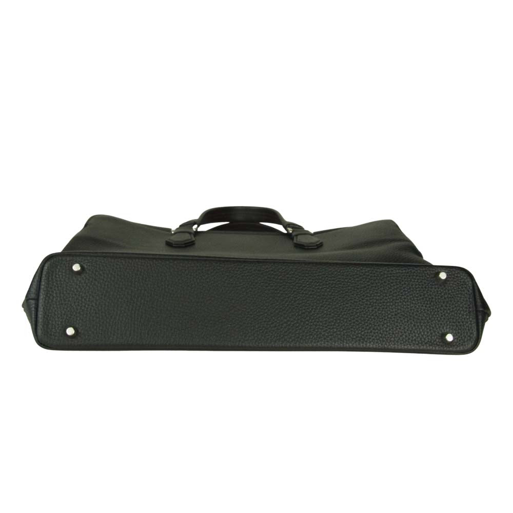 ファイブウッズ 2way ブリーフ ショルダー ビジネス トートバッグ ブラック系【中古】