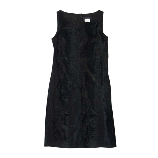 MAX MARA マックスマーラ S MAX MARA エスマックスマーラ 国内正規品 パイル ノースリーブ ワンピース ブラック系 34【中古】