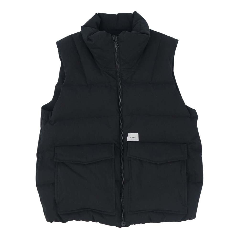 WTAPS ダブルタップス 20AW 202BRDT-JKM04 PEDDLER VEST ダウン ベスト ブラック系 03【中古】
