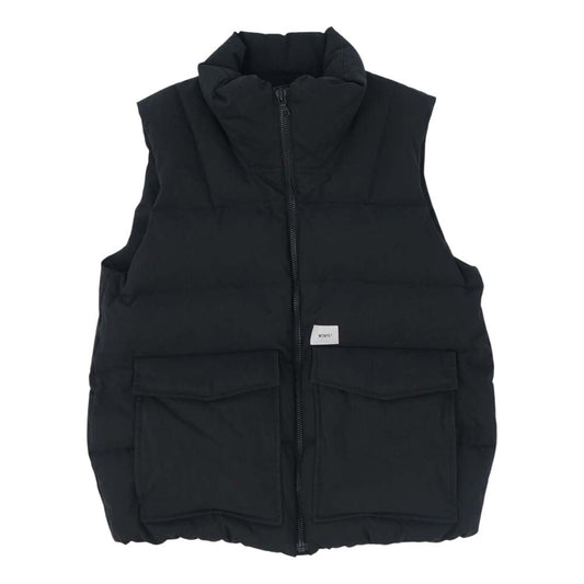 WTAPS ダブルタップス 20AW 202BRDT-JKM04 PEDDLER VEST ダウン ベスト ブラック系 03【中古】