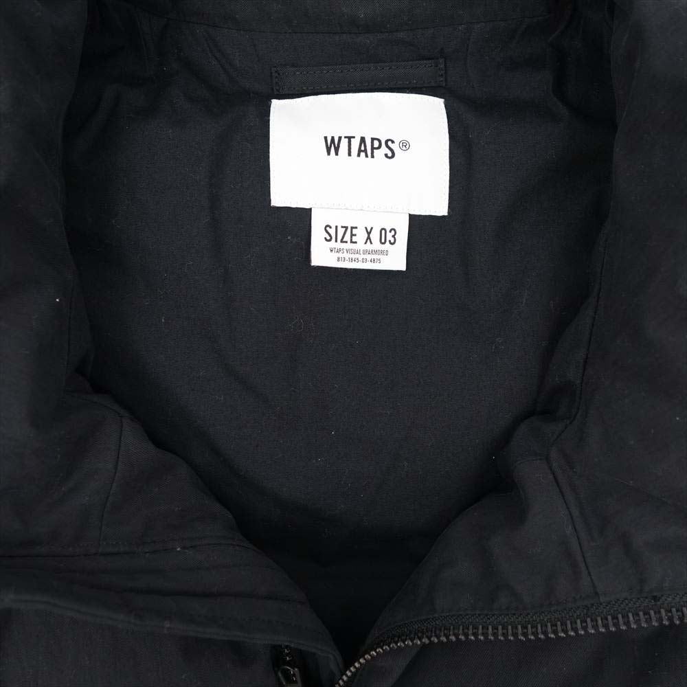 WTAPS ダブルタップス 20AW 202BRDT-JKM04 PEDDLER VEST ダウン ベスト ブラック系 03【中古】