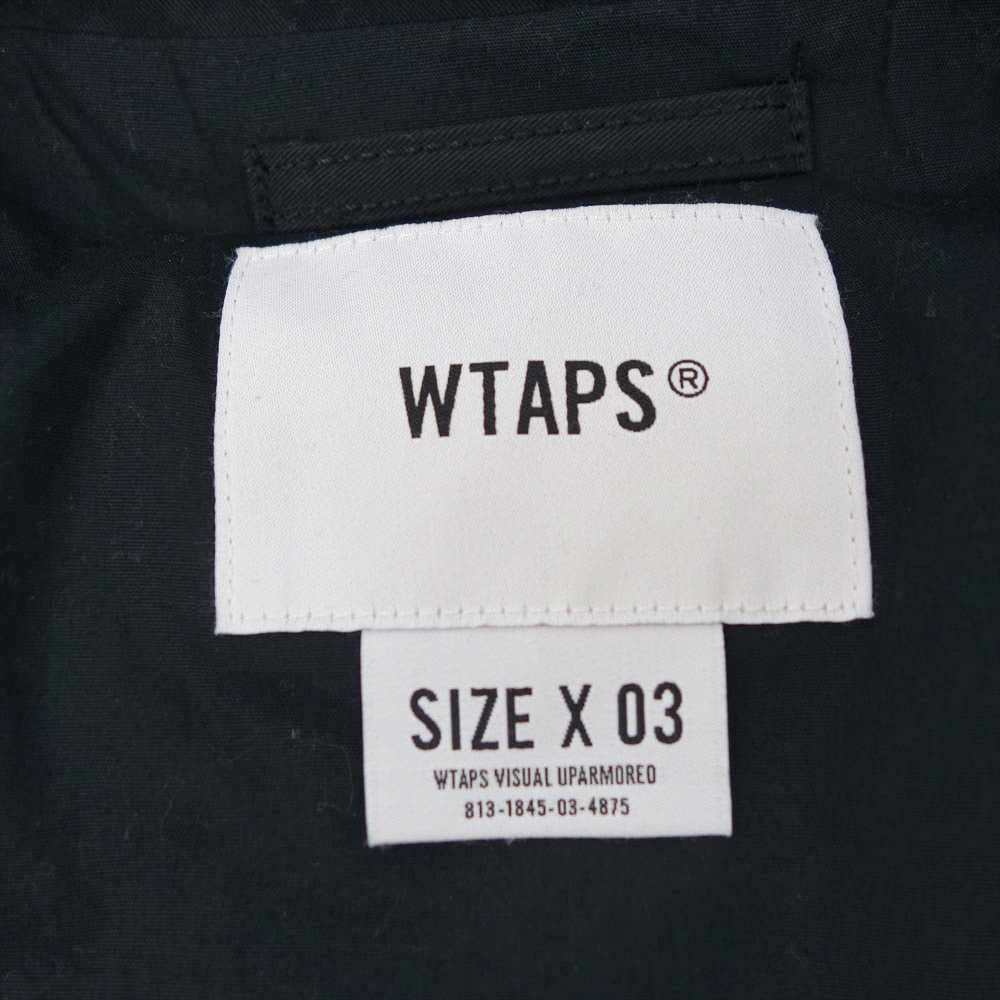 WTAPS ダブルタップス 20AW 202BRDT-JKM04 PEDDLER VEST ダウン ベスト ブラック系 03【中古】