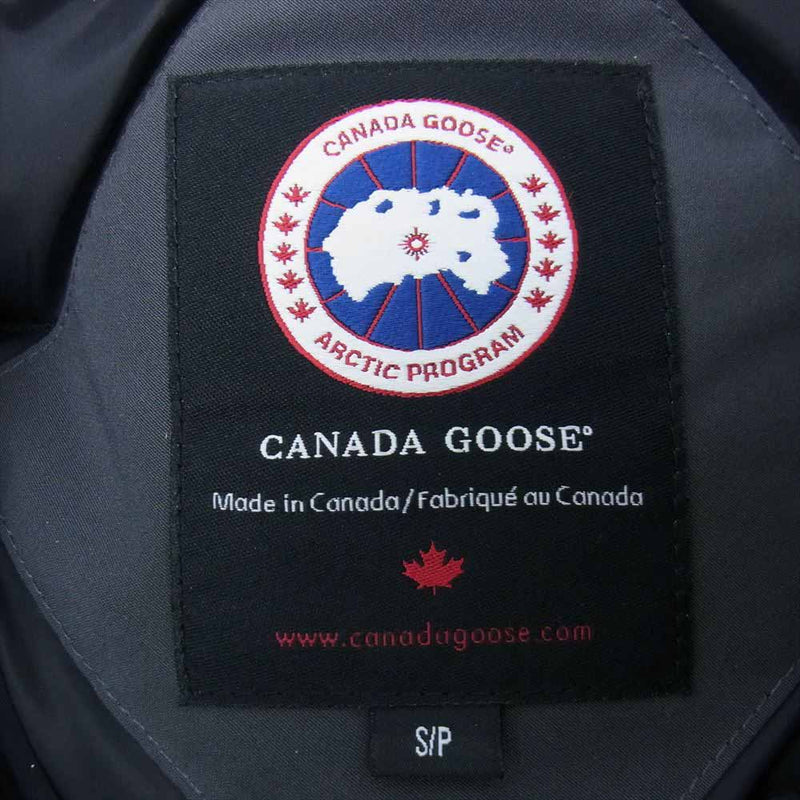 CANADA GOOSE カナダグース 3438JM 国内正規品 サザビーリーグ JASPER ジャスパー ダウン ジャケット  グレー系 S【美品】【中古】