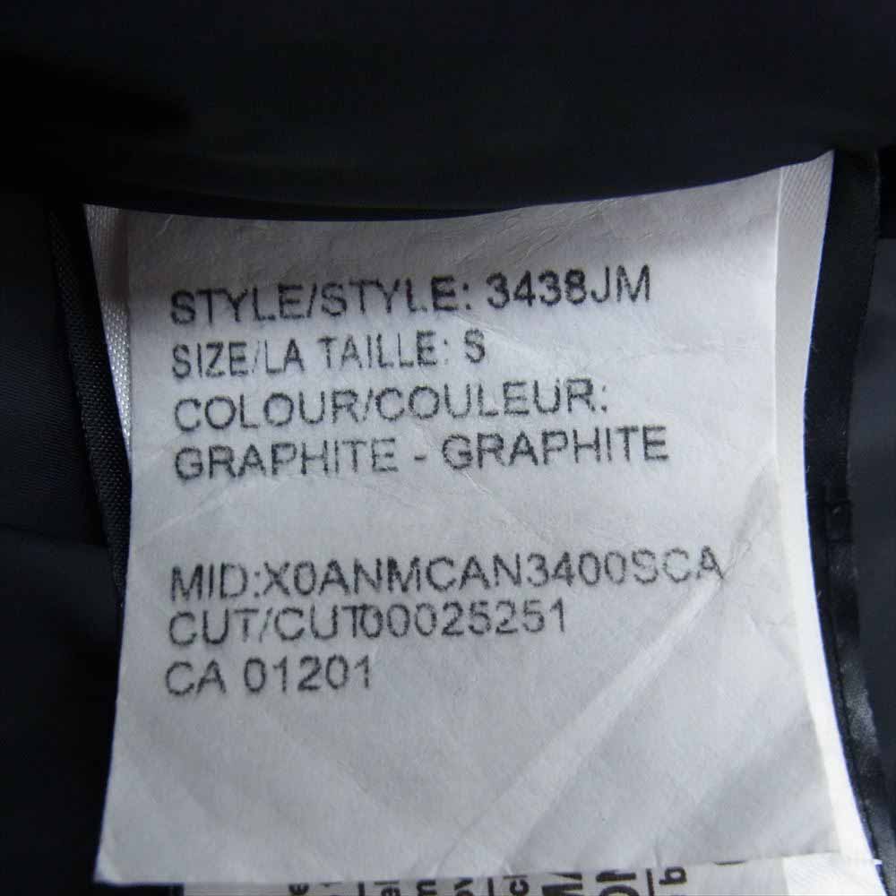 CANADA GOOSE カナダグース 3438JM 国内正規品 サザビーリーグ JASPER ジャスパー ダウン ジャケット  グレー系 S【美品】【中古】