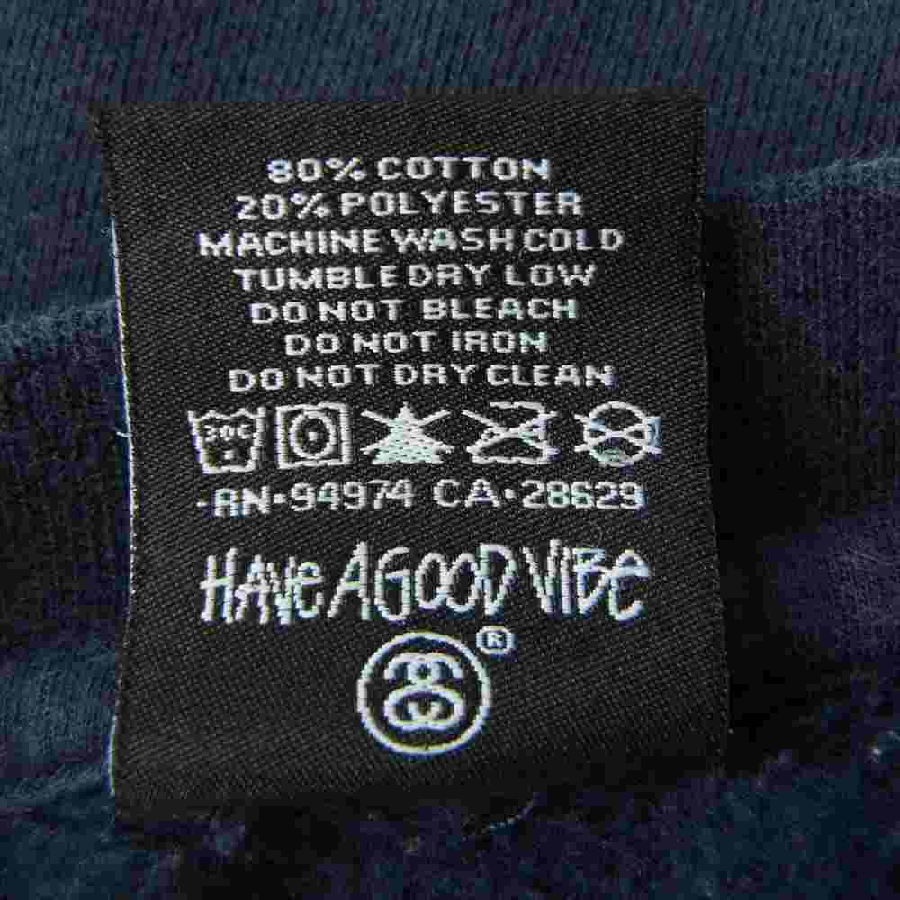 STUSSY ステューシー Sロゴ トレーナー スウェット ネイビー系 XXL【中古】