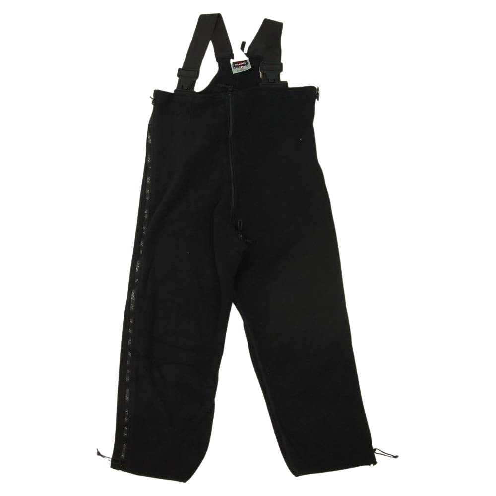 ユーエスアーミー POLARTEC ECWCS ライナー フリース オーバーオール ブラック系 37【中古】