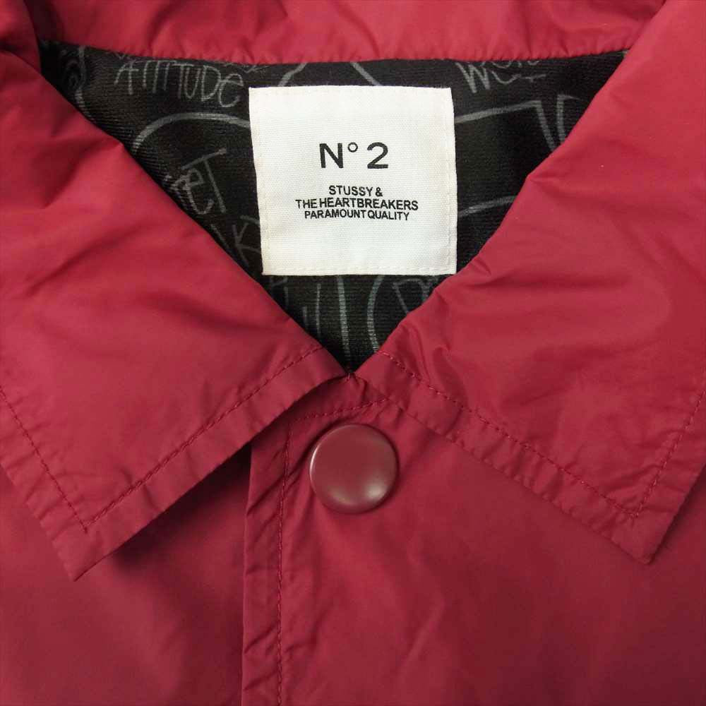 STUSSY ステューシー × BEDWIN&THE HEARTBREAKERS ベドウィンアンドザハートブレイカーズ エンジ系 2【中古】
