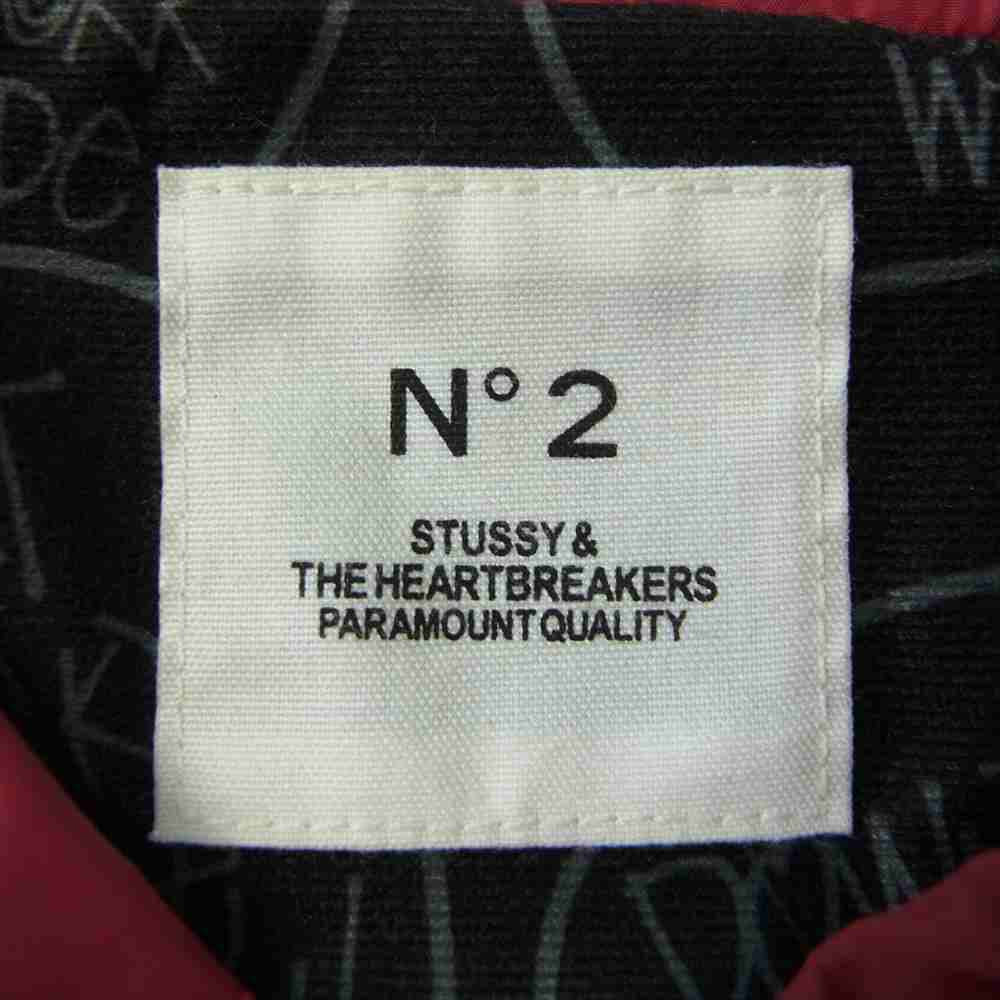 STUSSY ステューシー × BEDWIN&THE HEARTBREAKERS ベドウィンアンドザハートブレイカーズ エンジ系 2【中古】