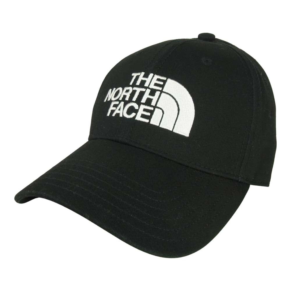 THE NORTH FACE ノースフェイス NN01830 ロゴキャップ TNF LOGO CAP コットン キャップ ブラック系 F【中古】