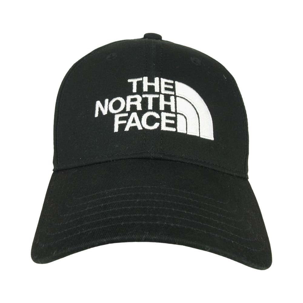 THE NORTH FACE ノースフェイス NN01830 ロゴキャップ TNF LOGO CAP コットン キャップ ブラック系 F【中古】
