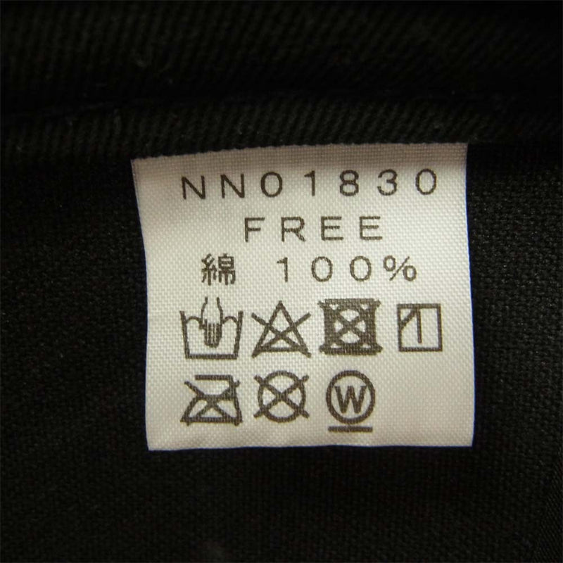 THE NORTH FACE ノースフェイス NN01830 ロゴキャップ TNF LOGO CAP コットン キャップ ブラック系 F【中古】