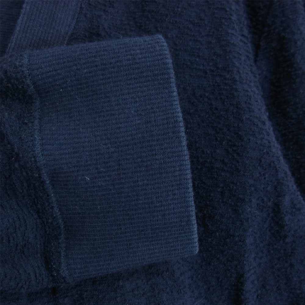 A.P.C. アーペーセー パイルコットン カーディガン ネイビー系 XS【中古】