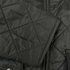 Barbour バブアー ポーラキルト ジャケット 裏フリース キルティング ジャケット ブラック系 36【中古】
