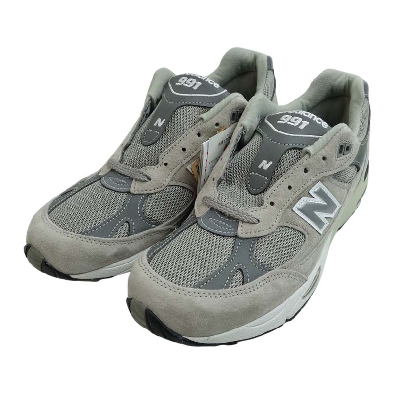 NEW BALANCE ニューバランス M991GL スニーカー グレー系 8【新古品】【未使用】【中古】