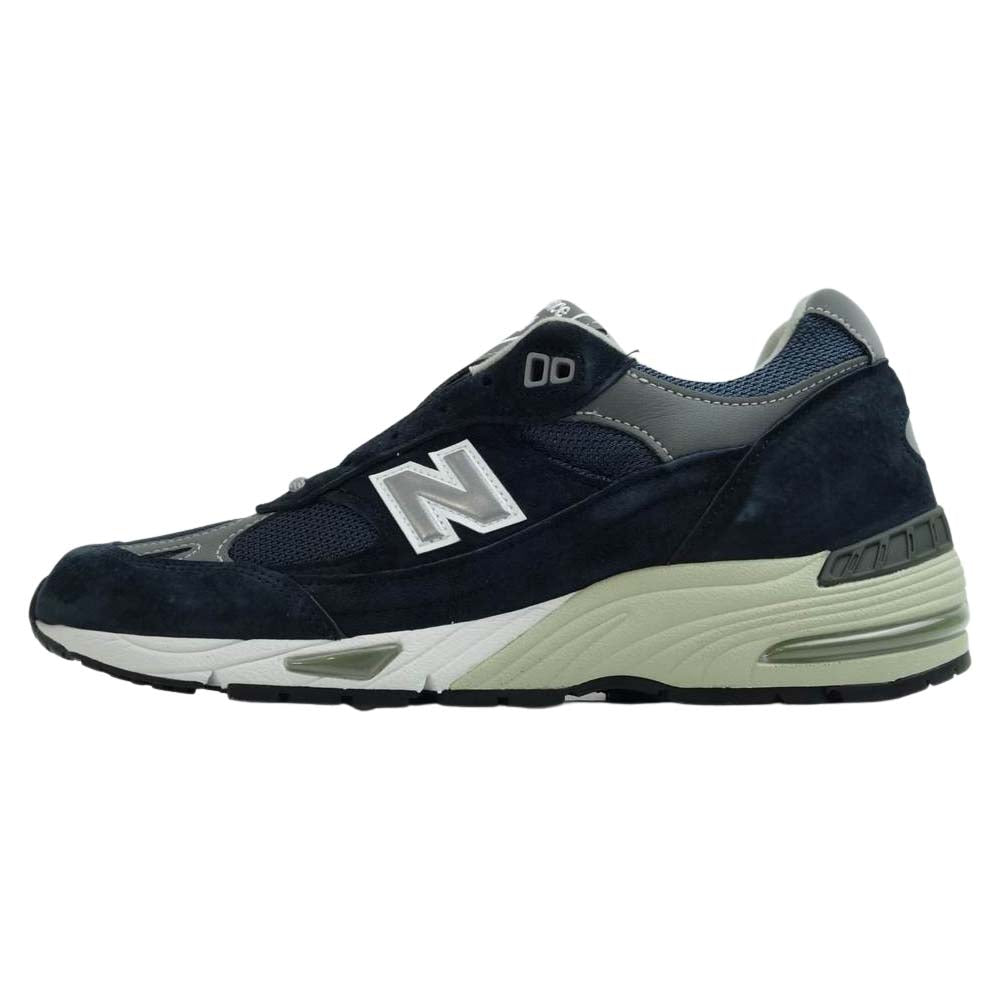 NEW BALANCE ニューバランス M991NV スニーカー ネイビー系 8.2/1【新古品】【未使用】【中古】