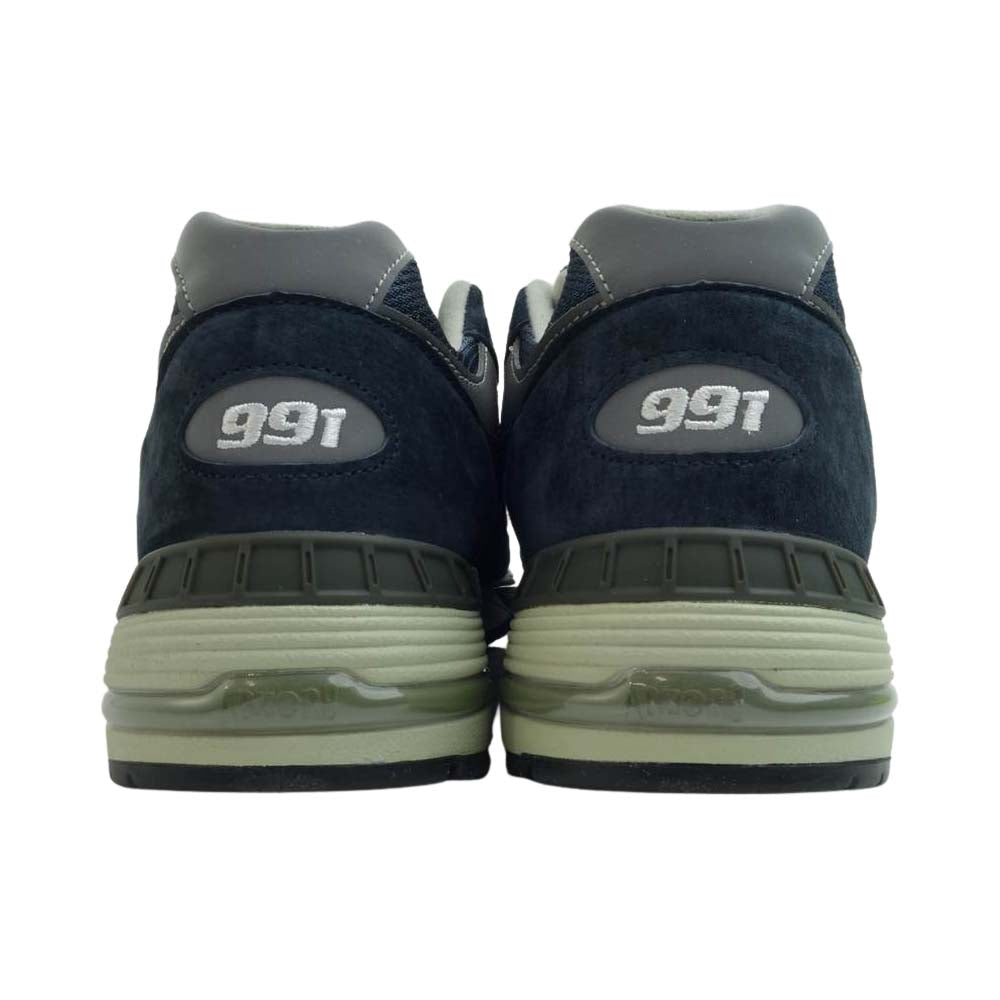 NEW BALANCE ニューバランス M991NV スニーカー ネイビー系 8.2/1【新古品】【未使用】【中古】
