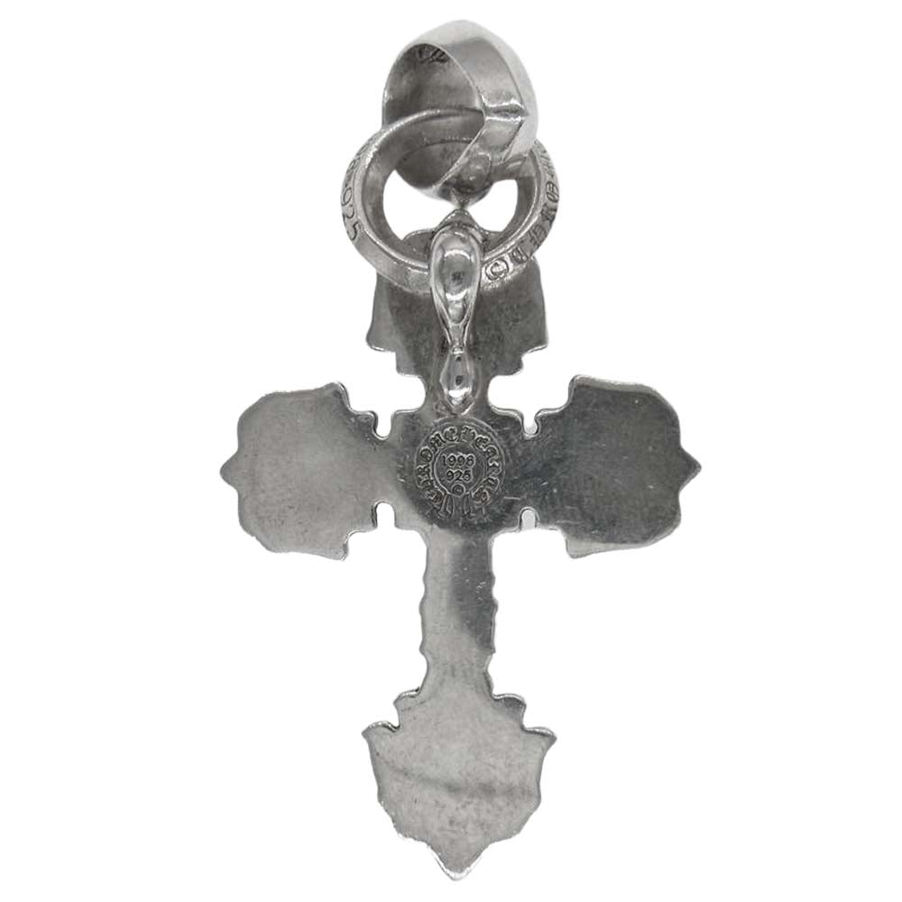 CHROME HEARTS クロムハーツ（原本無） FILIG CROSS W/BALE XS フィリグリー クロス ベイル ペンダント トップ シルバー系【中古】