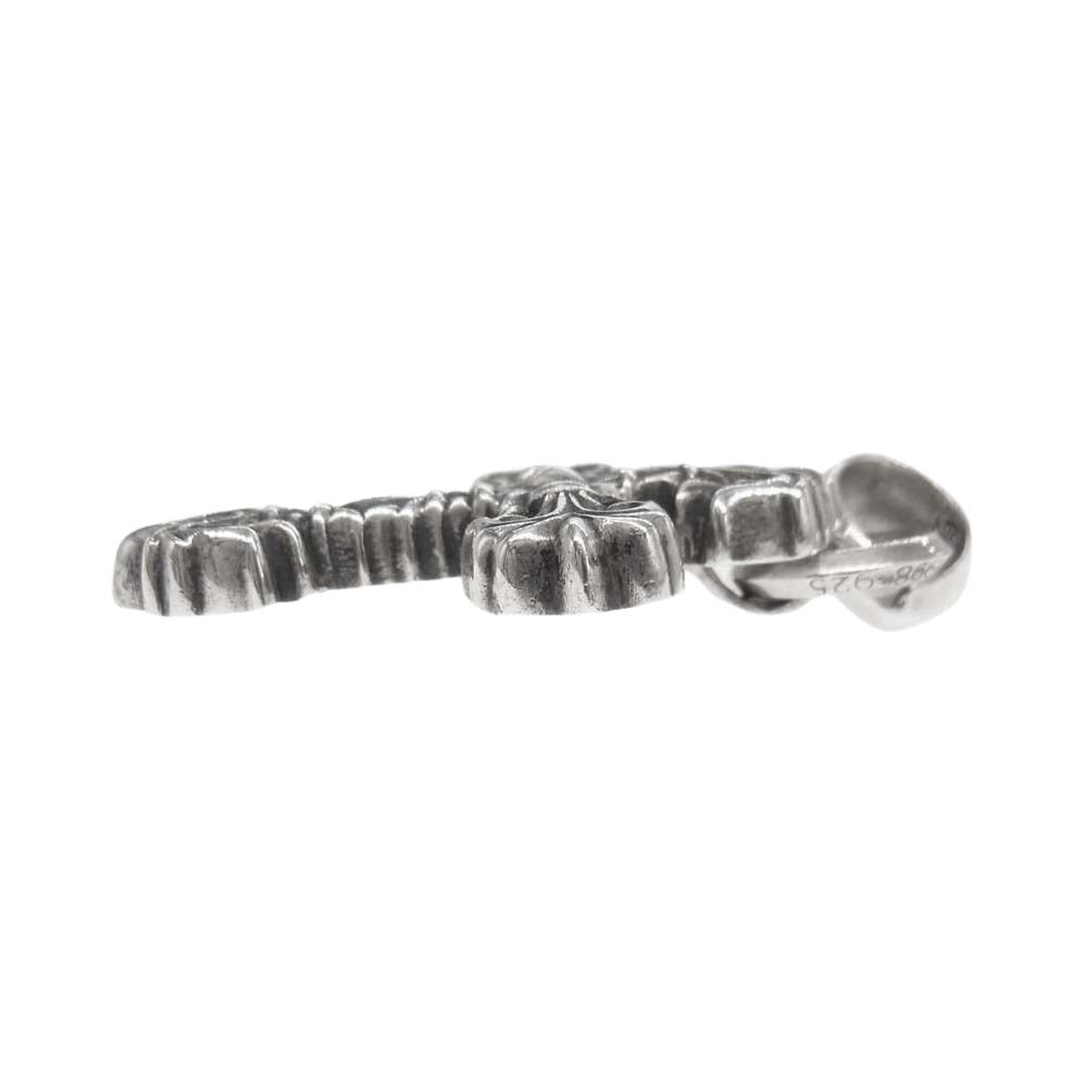 CHROME HEARTS クロムハーツ（原本無） FILIG CROSS W/BALE XS フィリグリー クロス ベイル ペンダント トップ シルバー系【中古】