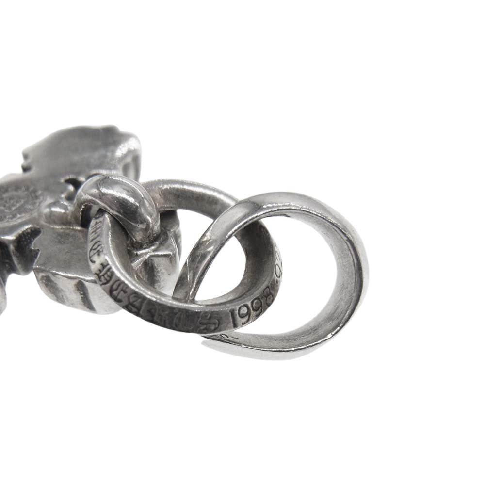 CHROME HEARTS クロムハーツ（原本無） FILIG CROSS W/BALE XS フィリグリー クロス ベイル ペンダント トップ シルバー系【中古】