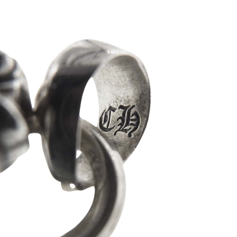 CHROME HEARTS クロムハーツ（原本無） FILIG CROSS W/BALE XS フィリグリー クロス ベイル ペンダント トップ シルバー系【中古】