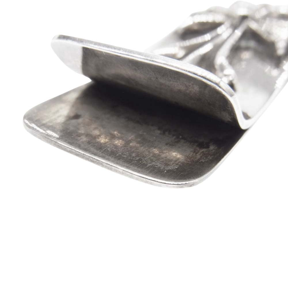 CHROME HEARTS クロムハーツ（原本有） MNY CLIP CRS CH クロス マネー クリップ シルバー系【中古】