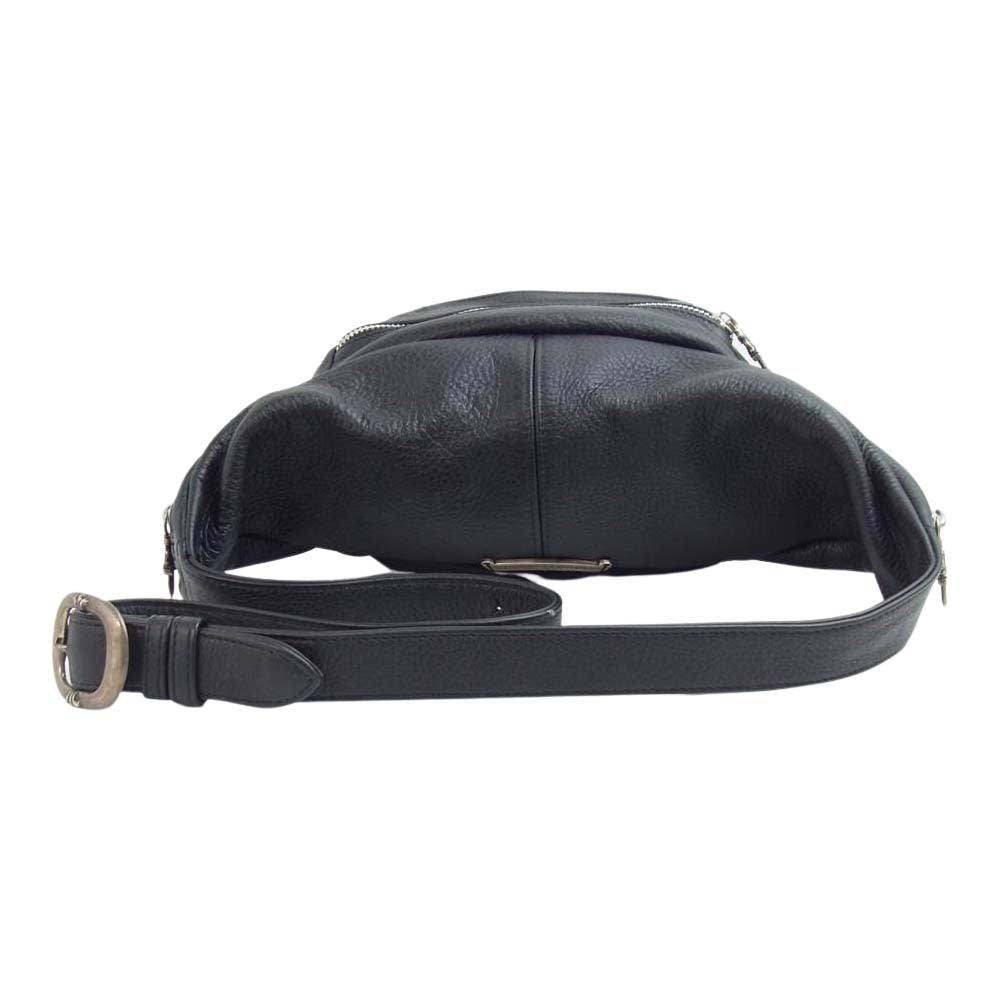 CHROME HEARTS クロムハーツ（原本有） SNAT PACK スナットパック レザー ショルダーバッグ【中古】