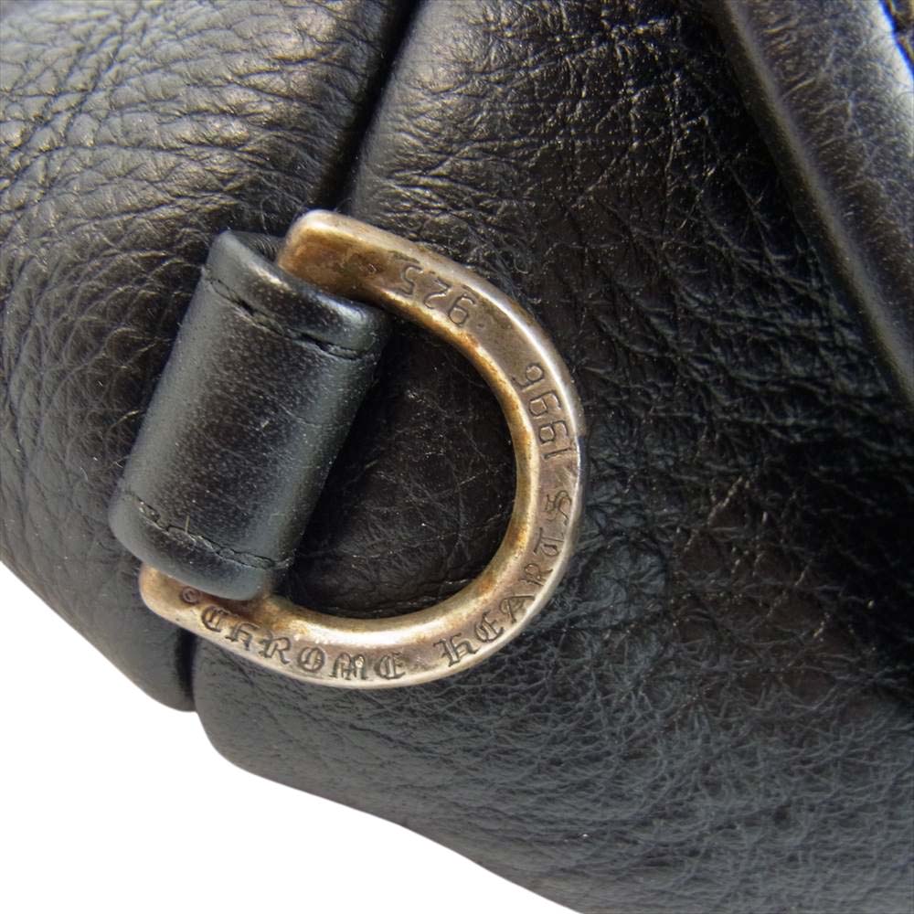CHROME HEARTS クロムハーツ（原本有） SNAT PACK スナットパック レザー ショルダーバッグ【中古】
