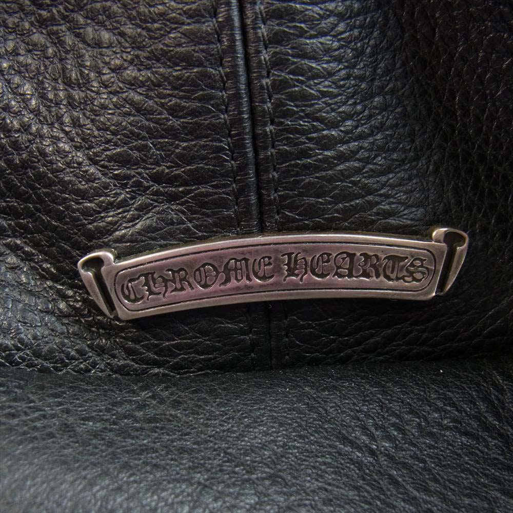 CHROME HEARTS クロムハーツ（原本有） SNAT PACK スナットパック レザー ショルダーバッグ【中古】