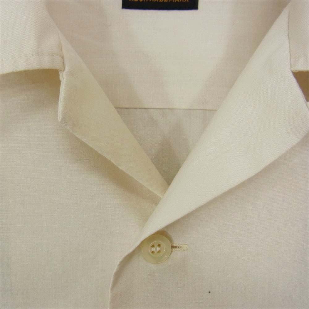 TENDERLOIN テンダーロイン T-P.P SHT LONG オープンカラー 開襟 長袖 シャツ ベージュ系 S【中古】