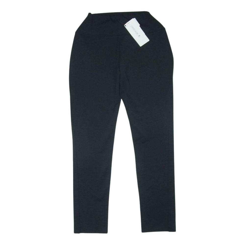 ダンスキン DC20303 CROSSOVER SLIM PANTS クロス オーバー スリム パンツ ブラック系 L【新古品】【未使用】【中古】