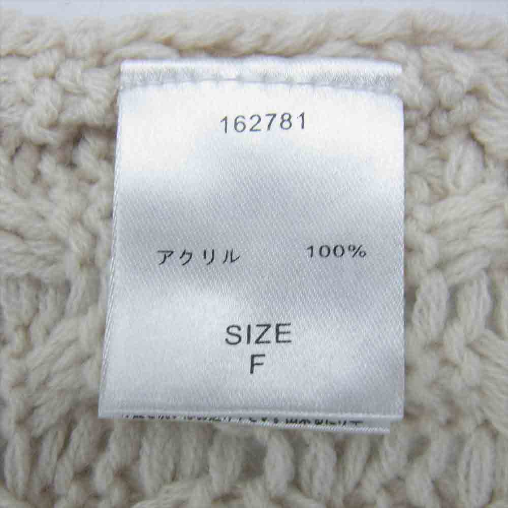 タイムレスボンバザール タートルネック ポンチョベスト オフホワイト系 F【新古品】【未使用】【中古】