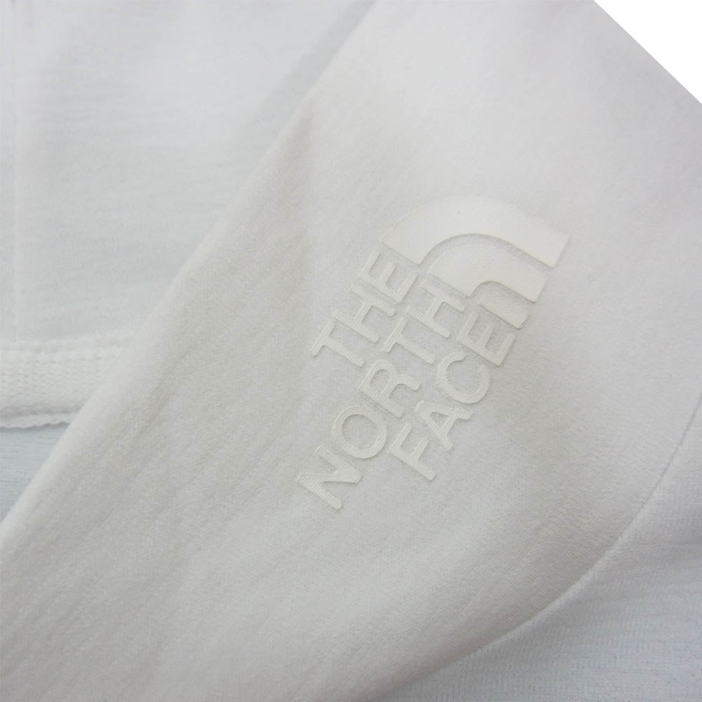 THE NORTH FACE ノースフェイス ntw62061 L/S Airy High Neck Tee エアリー ハイネック 長袖Tシャツ ホワイト系 M【新古品】【未使用】【中古】