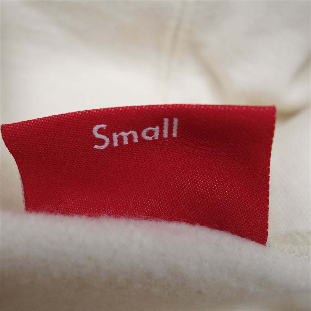 Supreme シュプリーム 21AW Contrast Hooded Sweatshirt コントラスト フーデッド パーカー  オフホワイト系 S【新古品】【未使用】【中古】