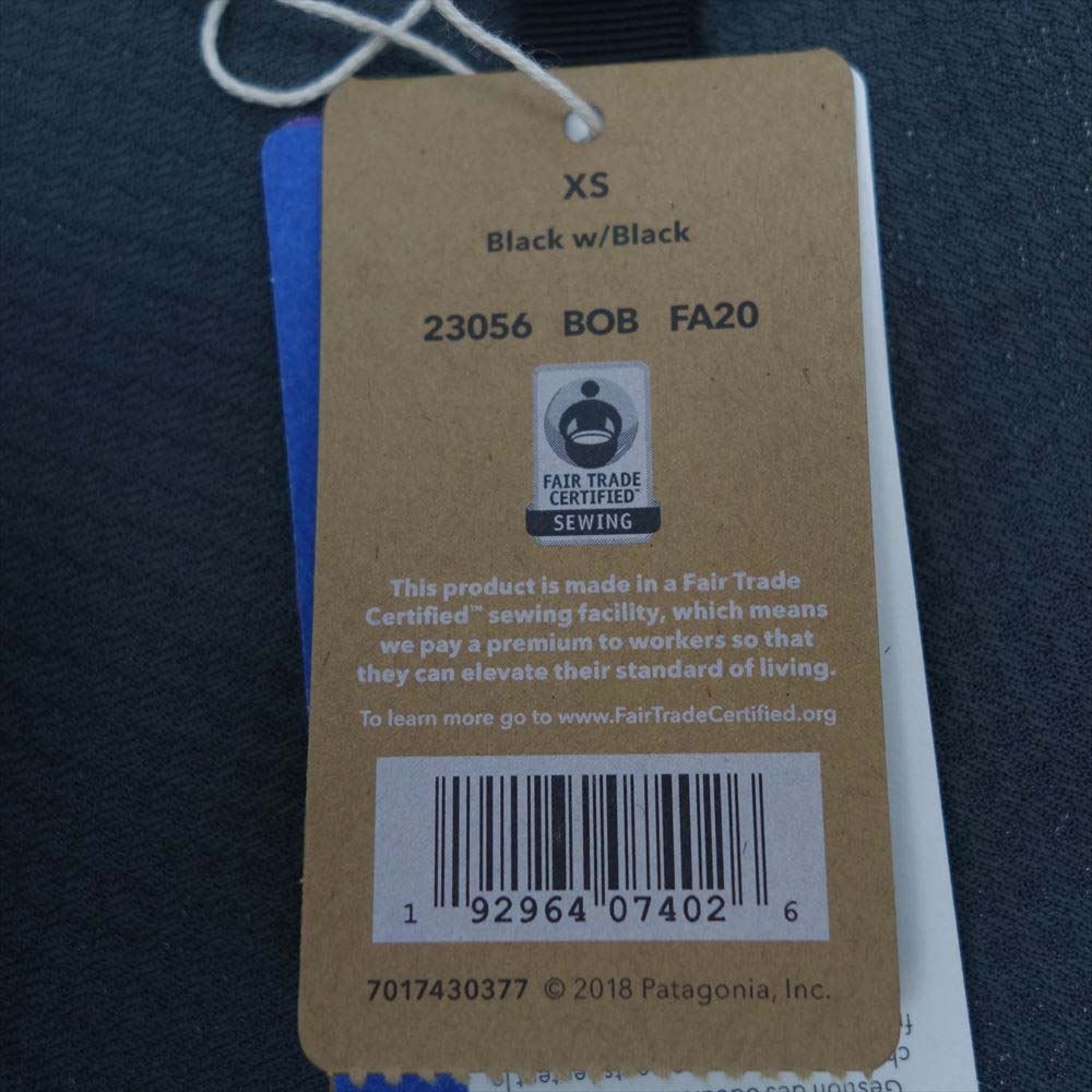 patagonia パタゴニア 23056FA20 Retro-X Jacket クラシック レトロX フリース ジャケット  ブラック系 XS【新古品】【未使用】【中古】