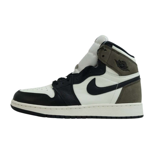 NIKE ナイキ 575441-105 AIR JORDAN 1 RETRO HIGH OG GS ナイキ エア ジョーダン 1 レトロ ハイ OG ホワイト系 ブラック系 24.5cm【新古品】【未使用】【中古】
