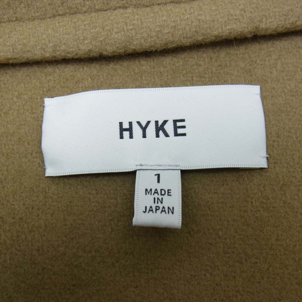 HYKE ハイク DUFFLE JACKET ダッフルジャケット ベージュ系 1【美品