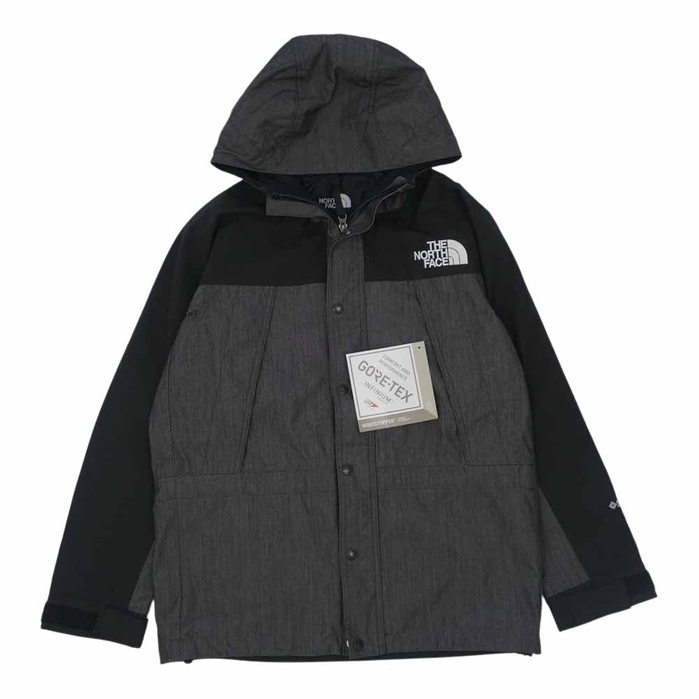 THE NORTH FACE ノースフェイス NP12032 Mountain Light Denim Jacket マウンテンライト デニム ジャケット グレー系 S【美品】【中古】