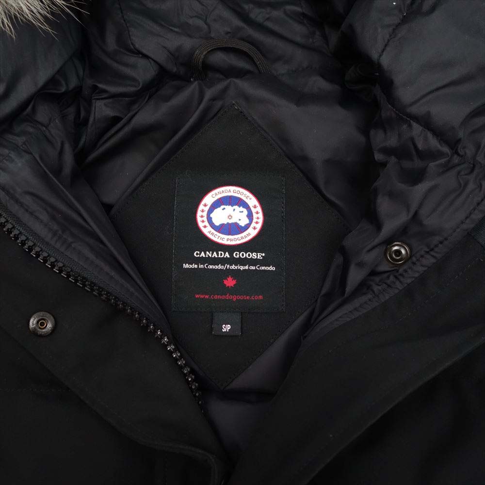 CANADA GOOSE カナダグース 2302JL 国内正規品 サザビー MACKENZIE PARKA マッケンジー ブラック系 S【中古】