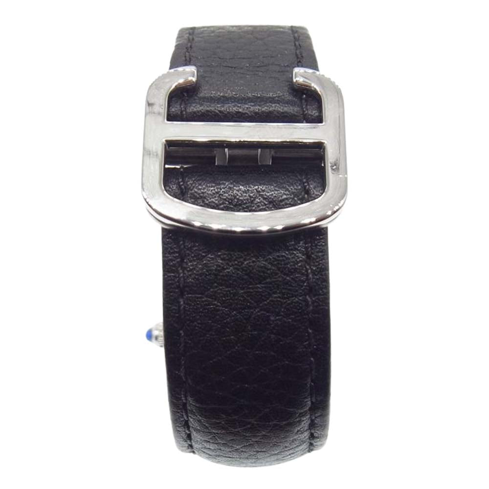 CARTIER カルティエ タンクソロ SM 3170 787504WX シルバー文字盤 ブラック系 表記無し【中古】