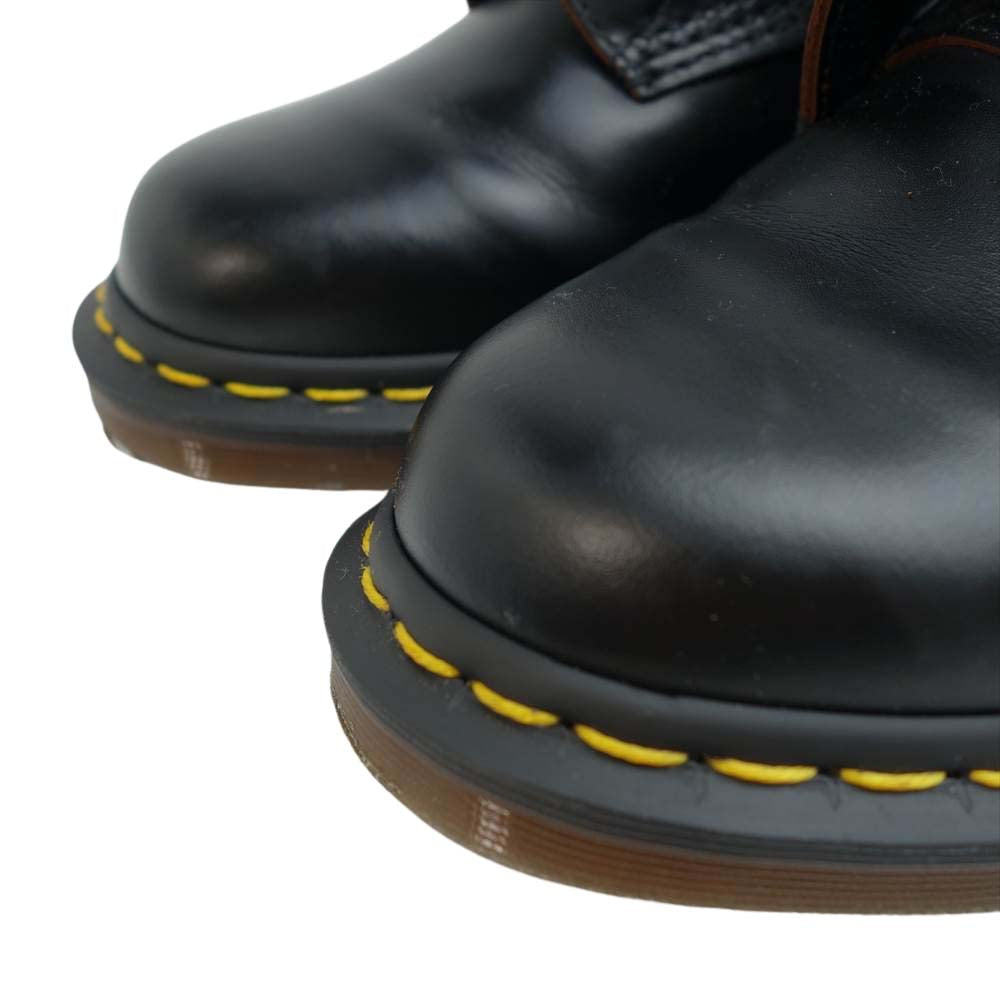 Dr.Martens ドクターマーチン 12308001 イングランド製 1460 VINTAGE 8EYELET BOOT ヴィンテージ 8ホール ブーツ ブラック系 7【美品】【中古】