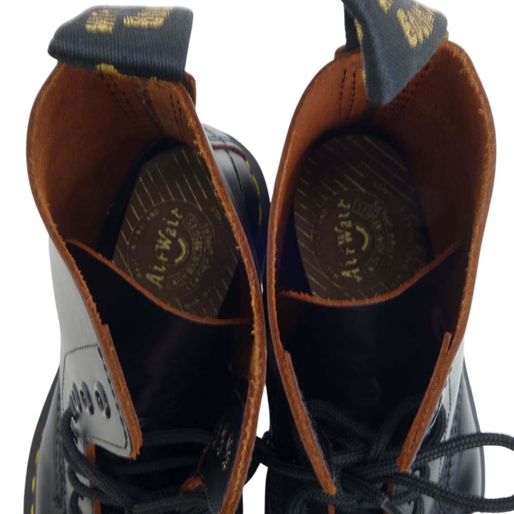Dr.Martens ドクターマーチン 12308001 イングランド製 1460 VINTAGE 8EYELET BOOT ヴィンテージ 8ホール ブーツ ブラック系 7【美品】【中古】