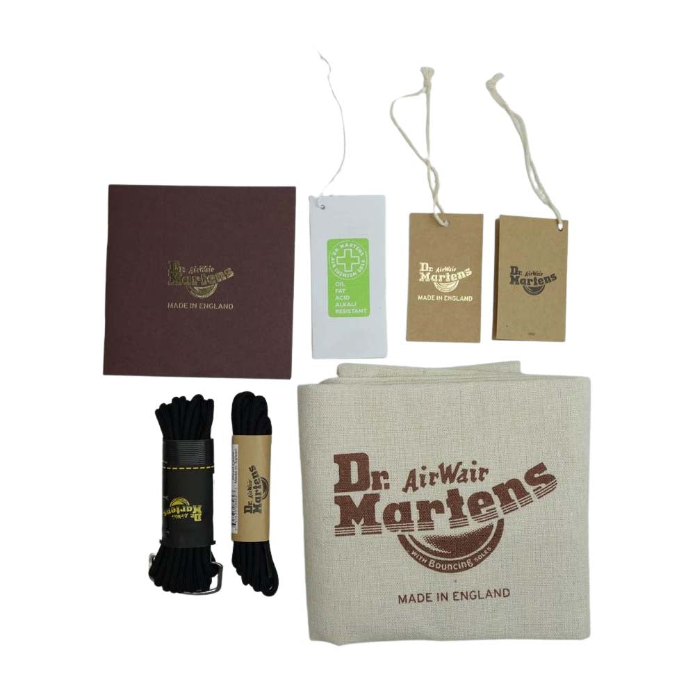 Dr.Martens ドクターマーチン 12308001 イングランド製 1460 VINTAGE 8EYELET BOOT ヴィンテージ 8ホール ブーツ ブラック系 7【美品】【中古】