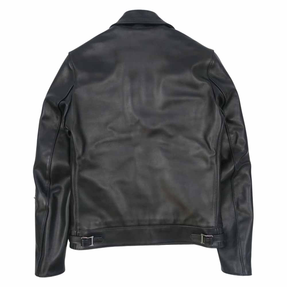 Lewis Leathers ルイスレザー 55IT DOMINATOR TIGHT FIT ドミネーター タイトフィット レザー ホースハイド ライダース ジャケット ブラック系 34【極上美品】【中古】
